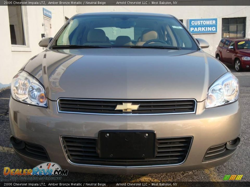 2006 Chevrolet Impala LTZ Amber Bronze Metallic / Neutral Beige Photo #2
