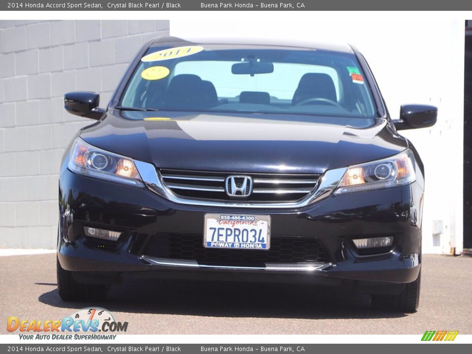 2014 Honda Accord Sport Sedan Crystal Black Pearl / Black Photo #3