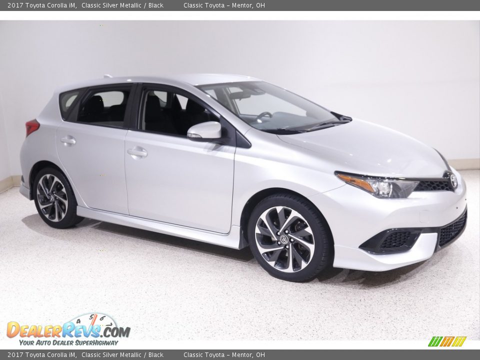 2017 Toyota Corolla iM Classic Silver Metallic / Black Photo #1