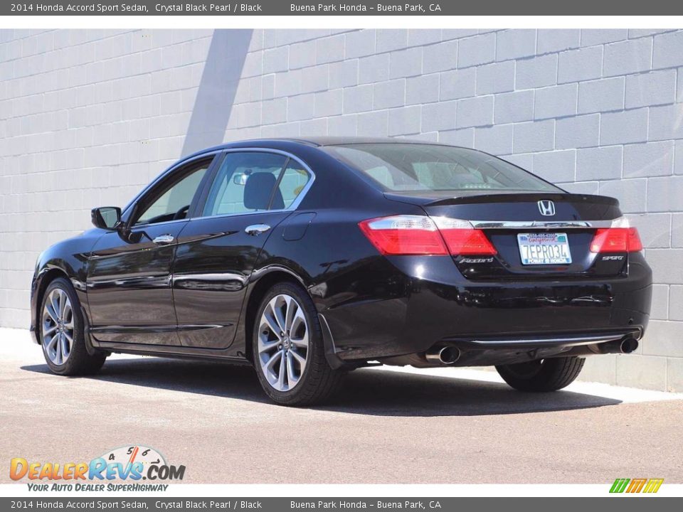 2014 Honda Accord Sport Sedan Crystal Black Pearl / Black Photo #10