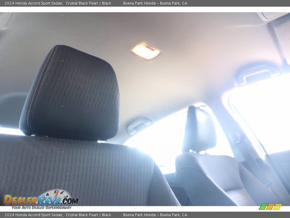 2014 Honda Accord Sport Sedan Crystal Black Pearl / Black Photo #11
