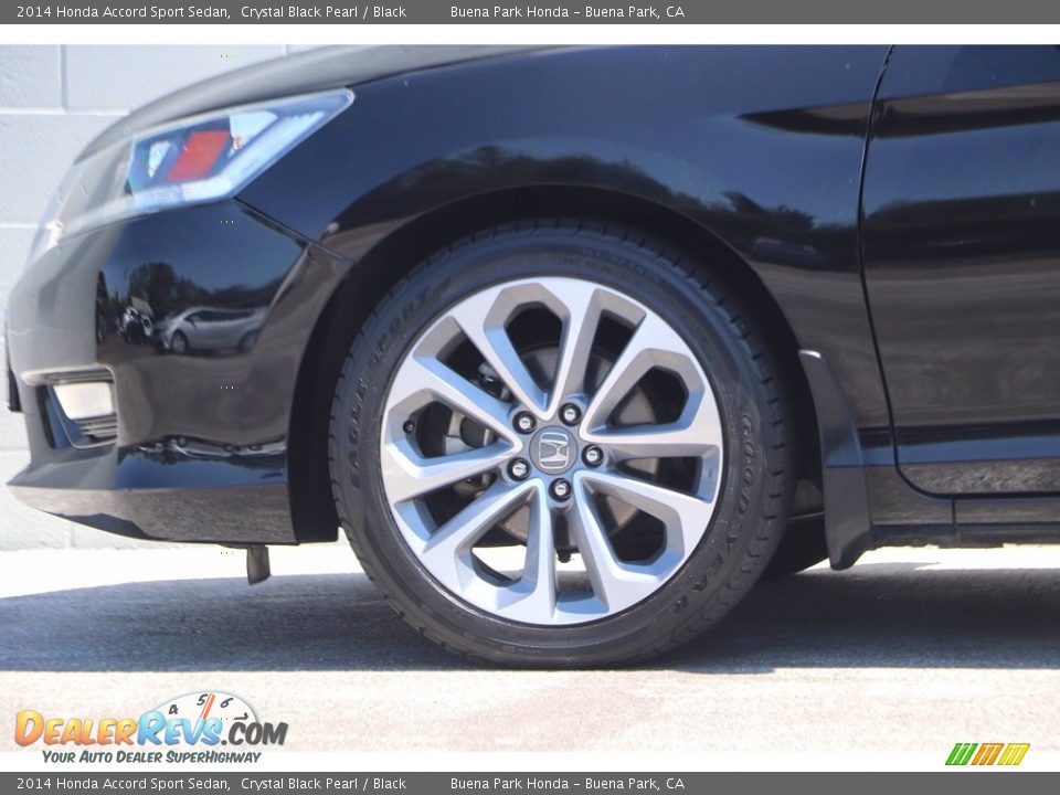 2014 Honda Accord Sport Sedan Crystal Black Pearl / Black Photo #13