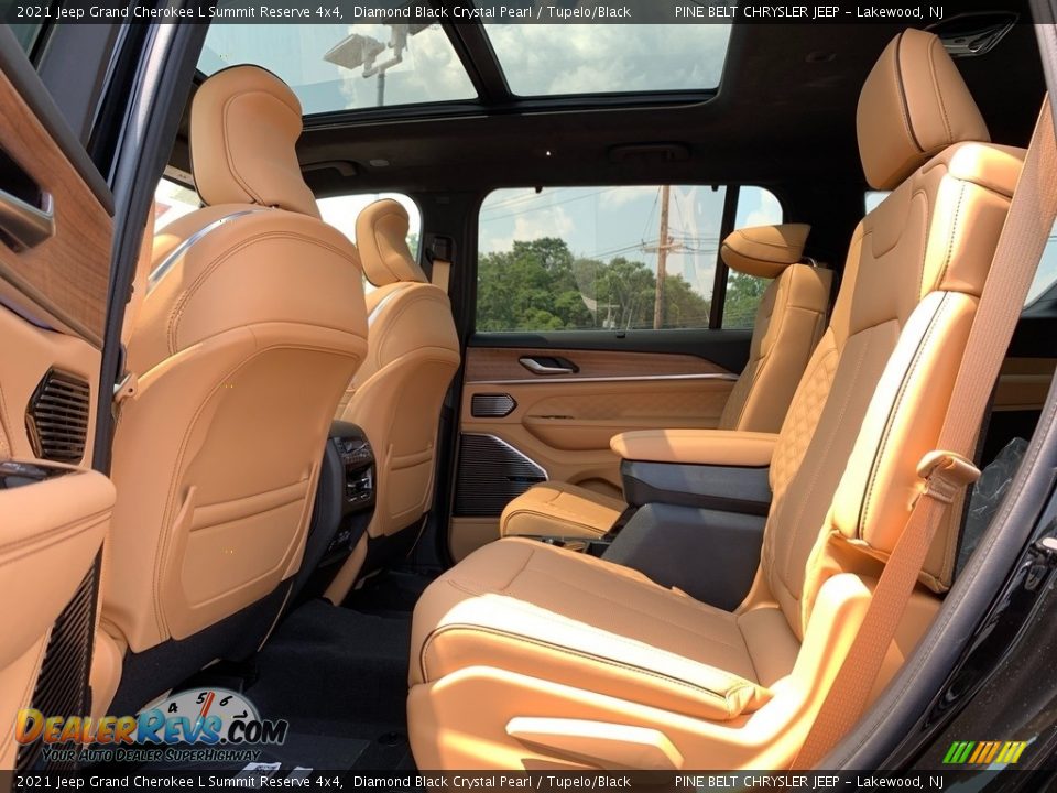 Rear Seat of 2021 Jeep Grand Cherokee L Summit Reserve 4x4 Photo #6