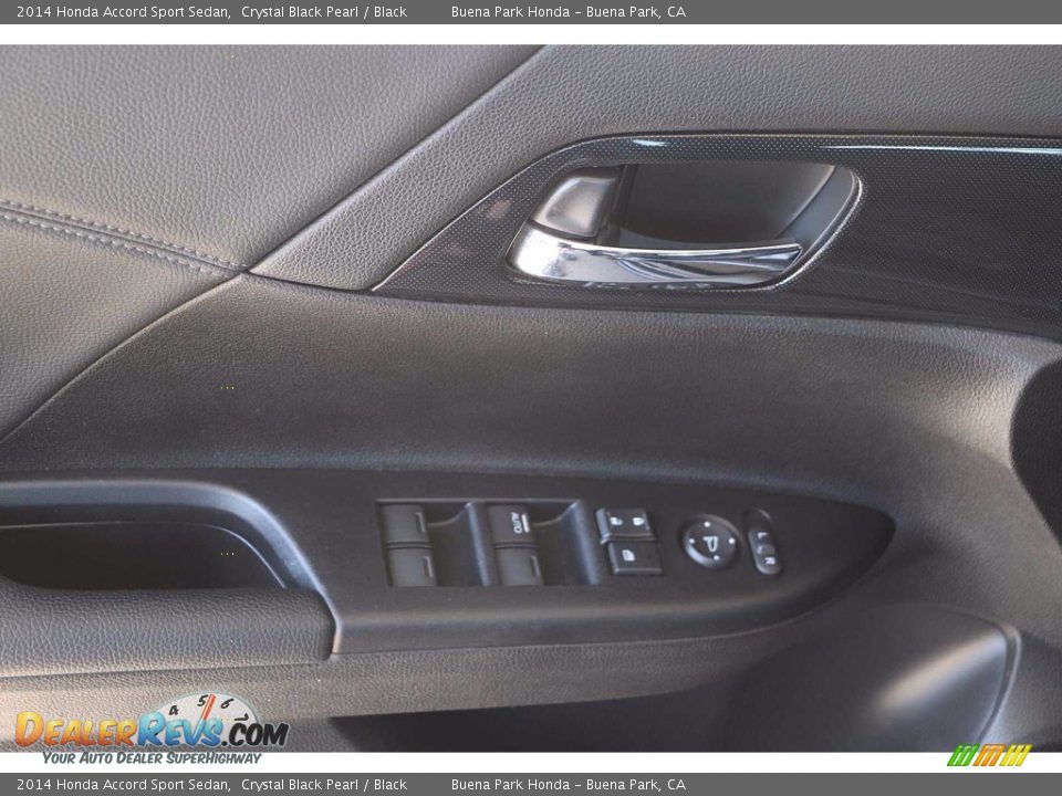 2014 Honda Accord Sport Sedan Crystal Black Pearl / Black Photo #16