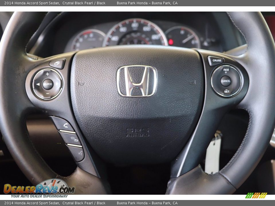 2014 Honda Accord Sport Sedan Crystal Black Pearl / Black Photo #27