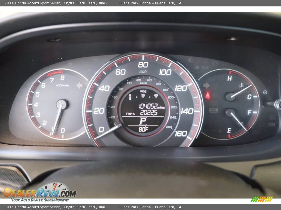 2014 Honda Accord Sport Sedan Crystal Black Pearl / Black Photo #28