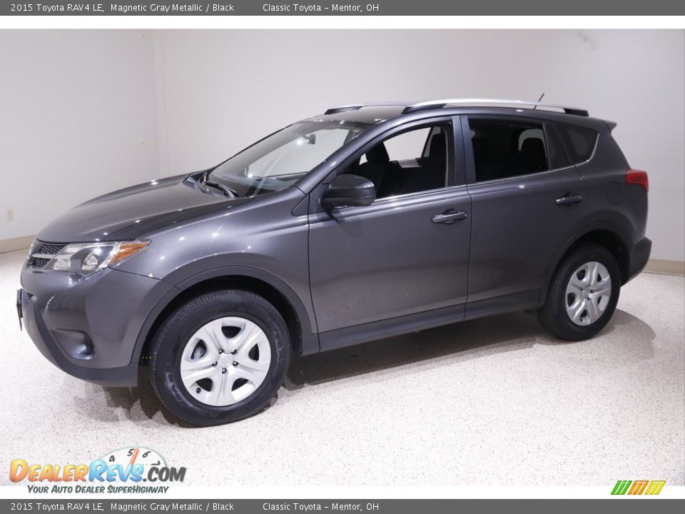 2015 Toyota RAV4 LE Magnetic Gray Metallic / Black Photo #3