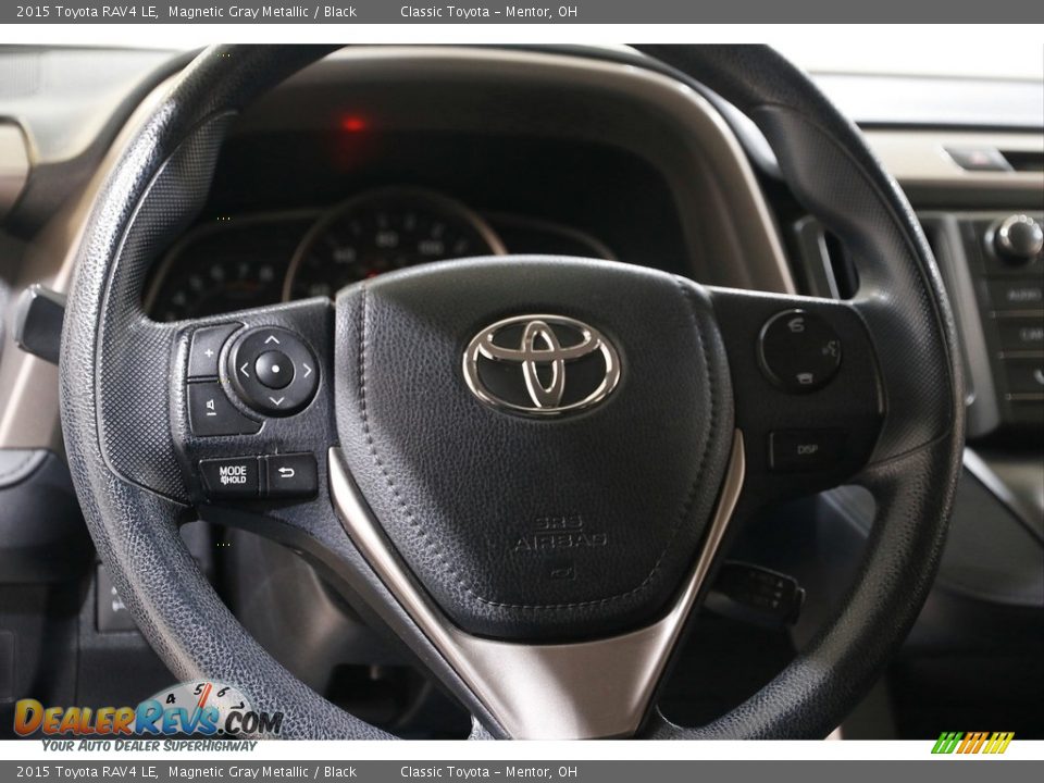 2015 Toyota RAV4 LE Magnetic Gray Metallic / Black Photo #7