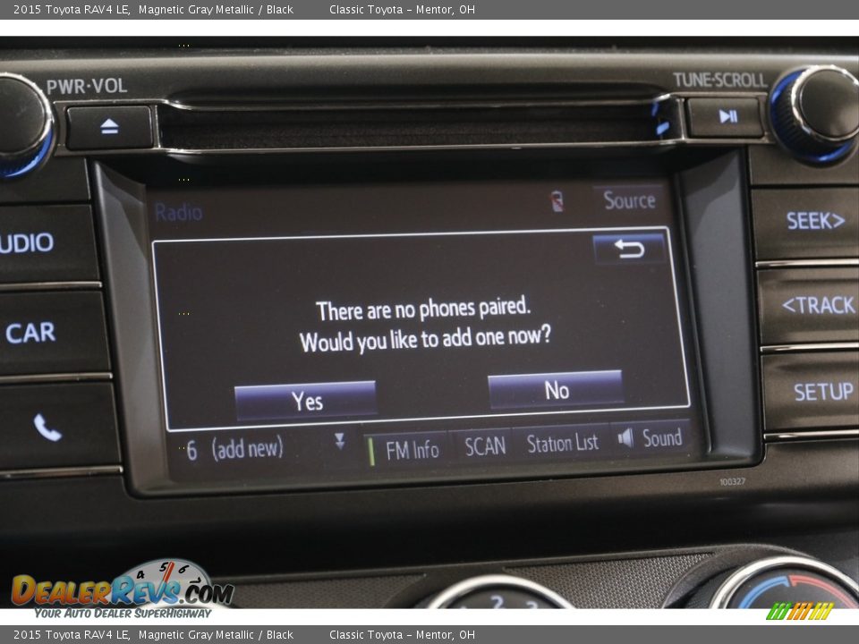 2015 Toyota RAV4 LE Magnetic Gray Metallic / Black Photo #11