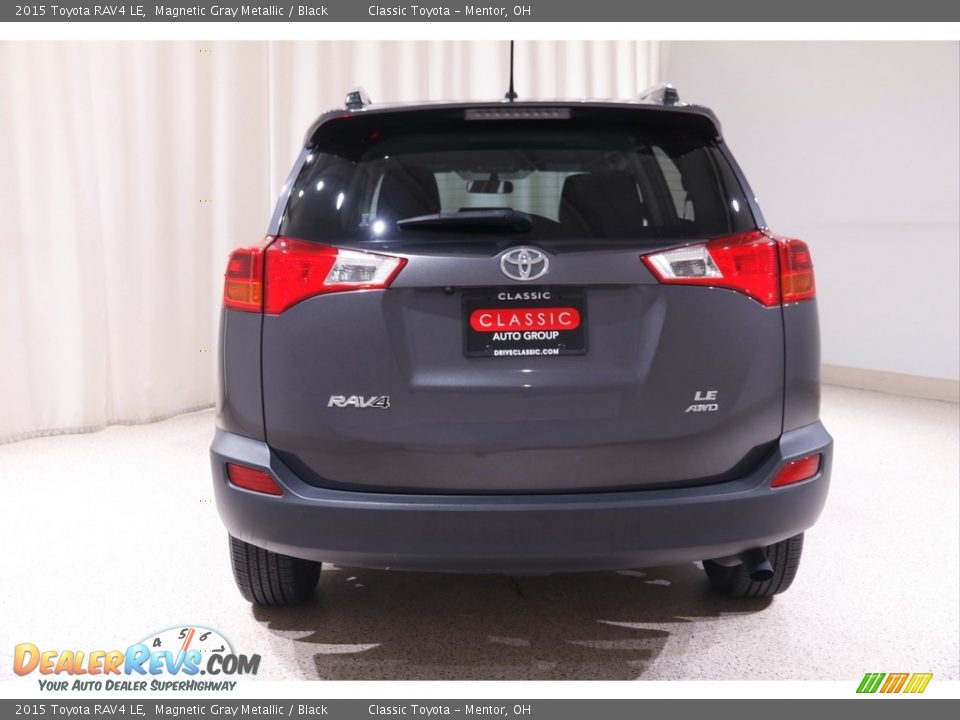 2015 Toyota RAV4 LE Magnetic Gray Metallic / Black Photo #16