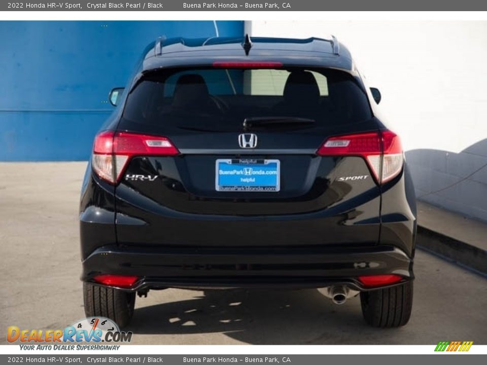 2022 Honda HR-V Sport Crystal Black Pearl / Black Photo #5