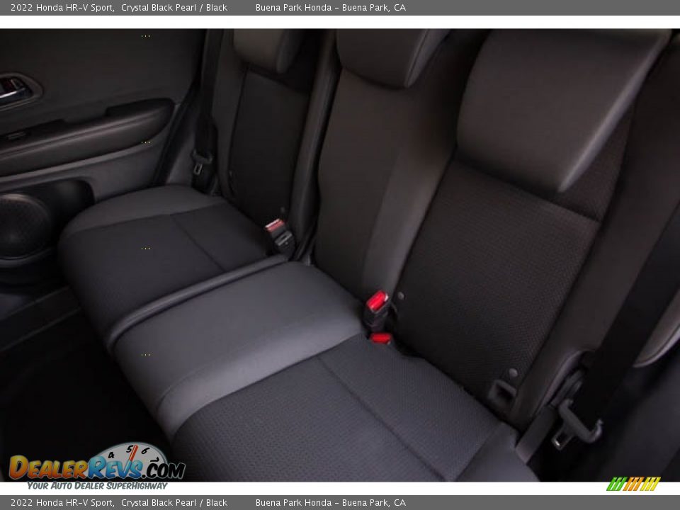 Rear Seat of 2022 Honda HR-V Sport Photo #22