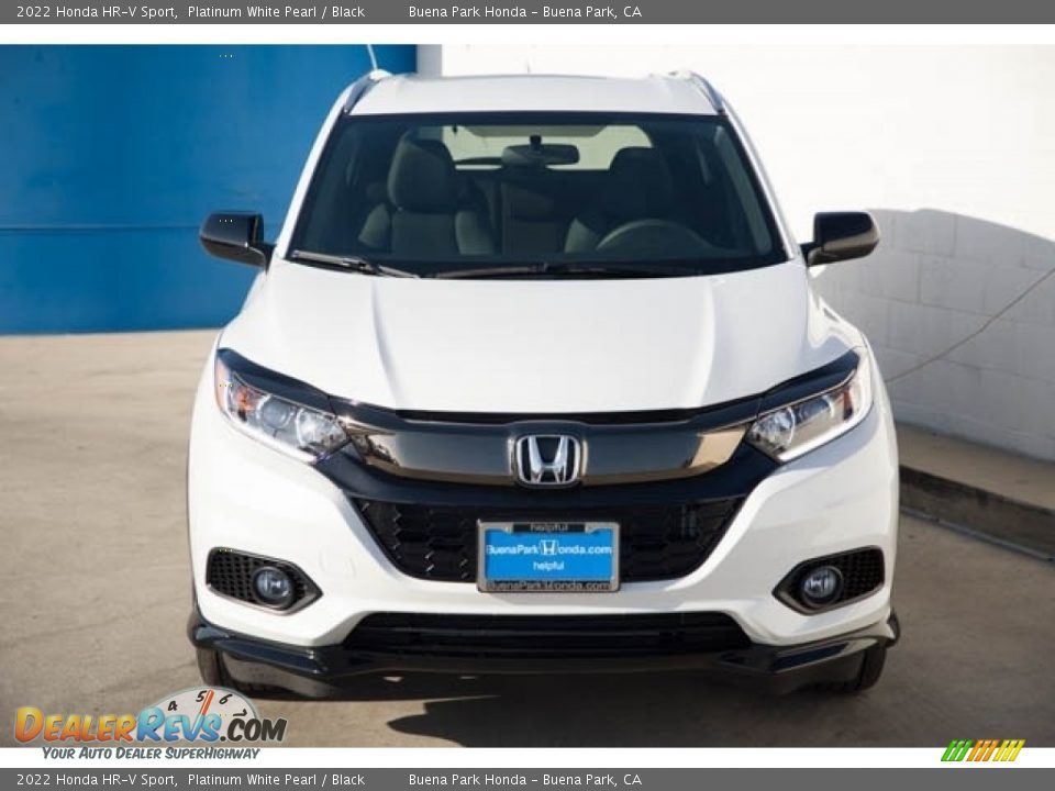 2022 Honda HR-V Sport Platinum White Pearl / Black Photo #3