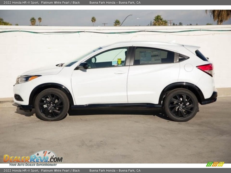 Platinum White Pearl 2022 Honda HR-V Sport Photo #4