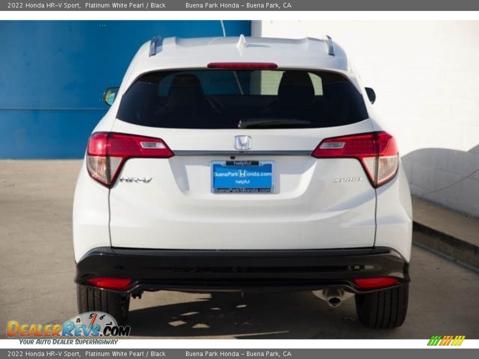 2022 Honda HR-V Sport Platinum White Pearl / Black Photo #5