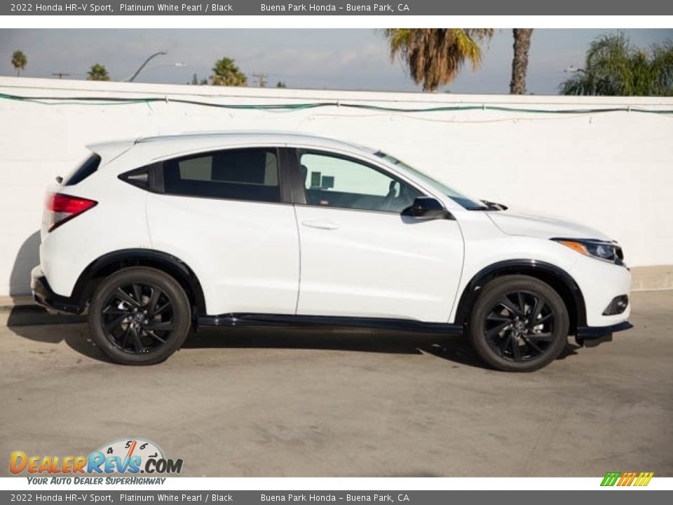 Platinum White Pearl 2022 Honda HR-V Sport Photo #8