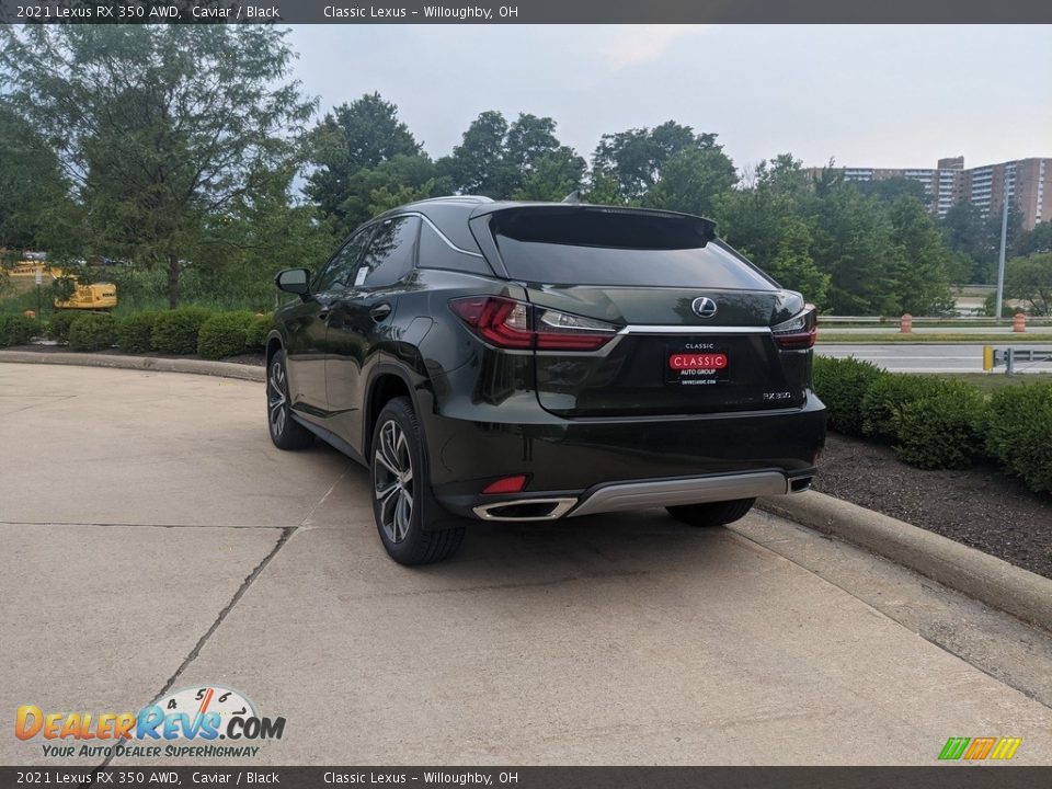 2021 Lexus RX 350 AWD Caviar / Black Photo #4