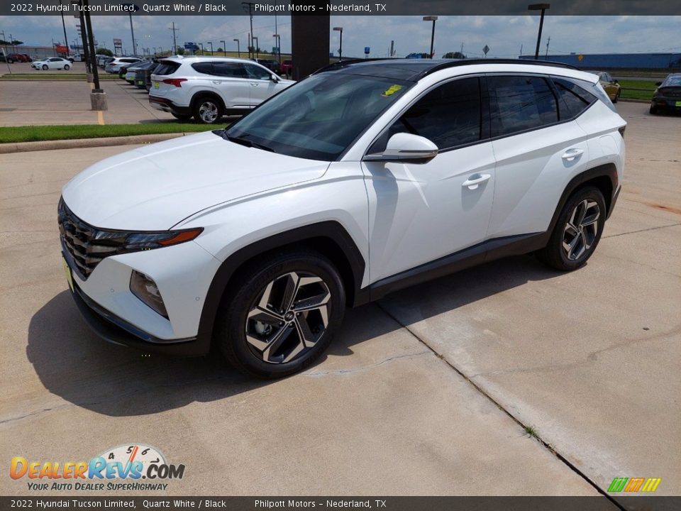 2022 Hyundai Tucson Limited Quartz White / Black Photo #3