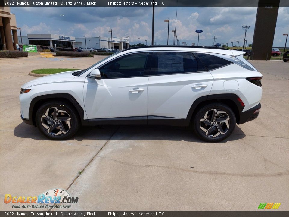 2022 Hyundai Tucson Limited Quartz White / Black Photo #4