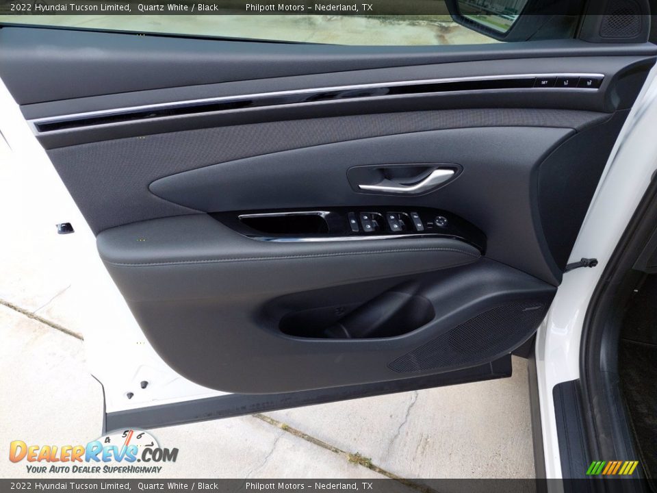 2022 Hyundai Tucson Limited Quartz White / Black Photo #10
