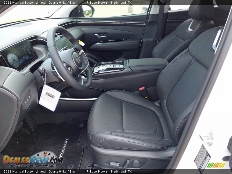 2022 Hyundai Tucson Limited Quartz White / Black Photo #12