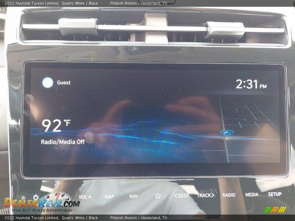 2022 Hyundai Tucson Limited Quartz White / Black Photo #18