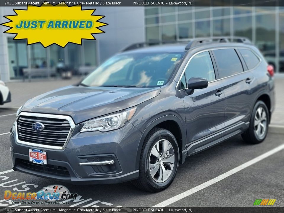 2021 Subaru Ascent Premium Magnetite Gray Metallic / Slate Black Photo #1