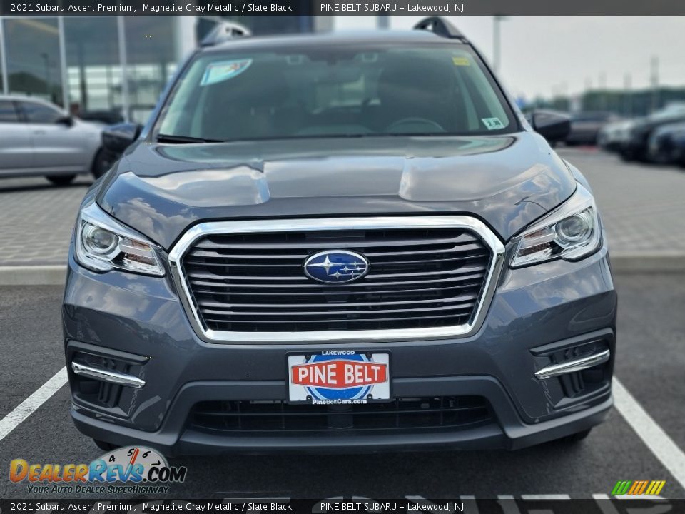 2021 Subaru Ascent Premium Magnetite Gray Metallic / Slate Black Photo #2