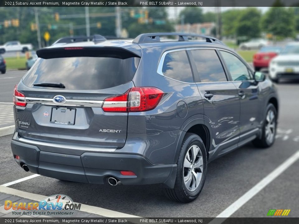 2021 Subaru Ascent Premium Magnetite Gray Metallic / Slate Black Photo #4
