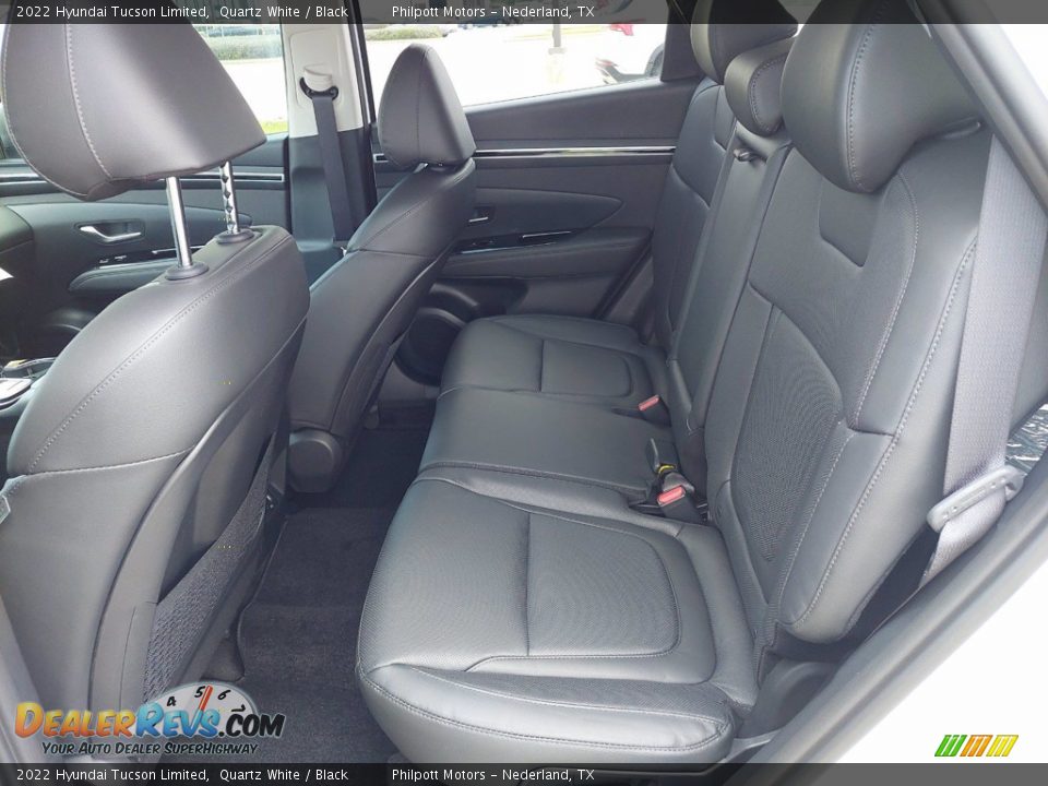 2022 Hyundai Tucson Limited Quartz White / Black Photo #22