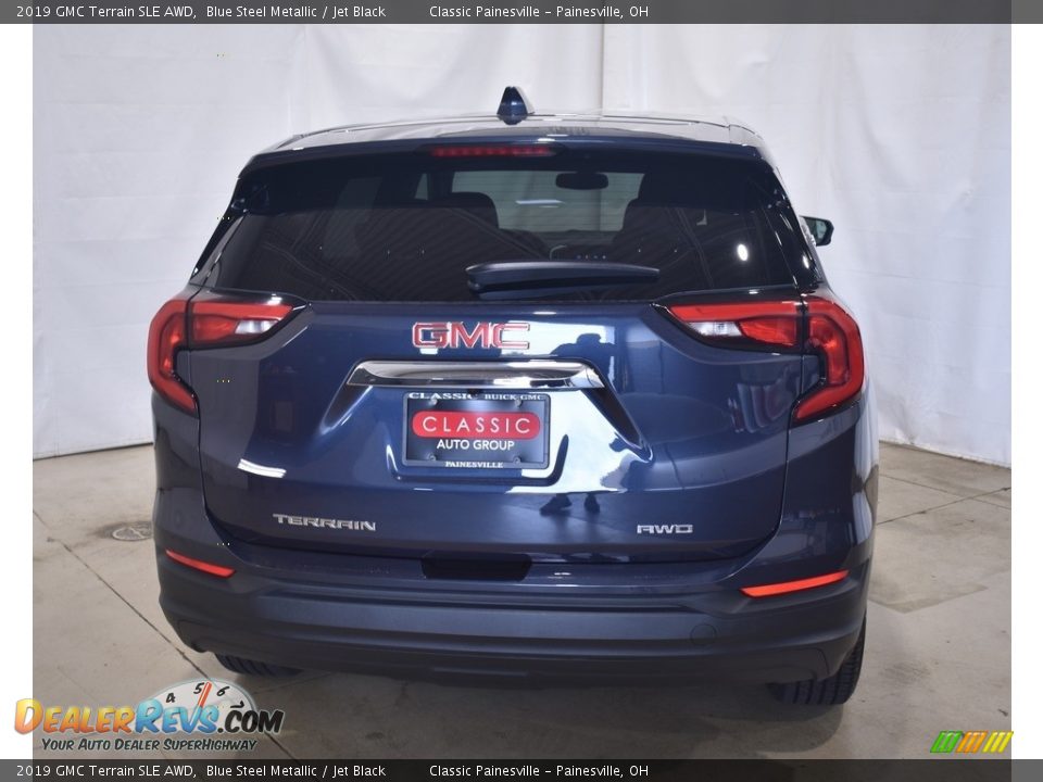 2019 GMC Terrain SLE AWD Blue Steel Metallic / Jet Black Photo #3