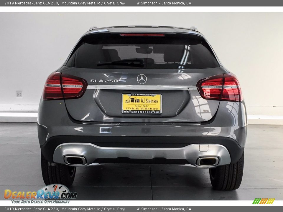 2019 Mercedes-Benz GLA 250 Mountain Grey Metallic / Crystal Grey Photo #3