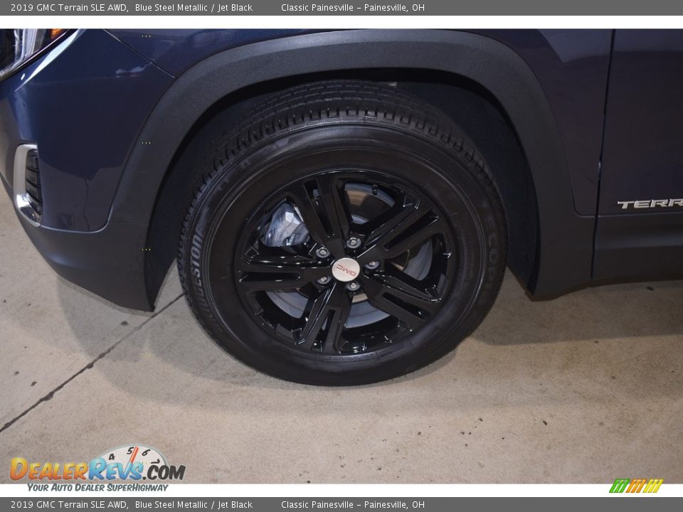 2019 GMC Terrain SLE AWD Blue Steel Metallic / Jet Black Photo #5