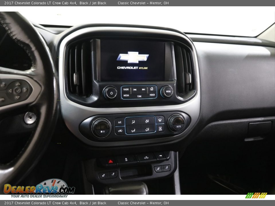 2017 Chevrolet Colorado LT Crew Cab 4x4 Black / Jet Black Photo #10