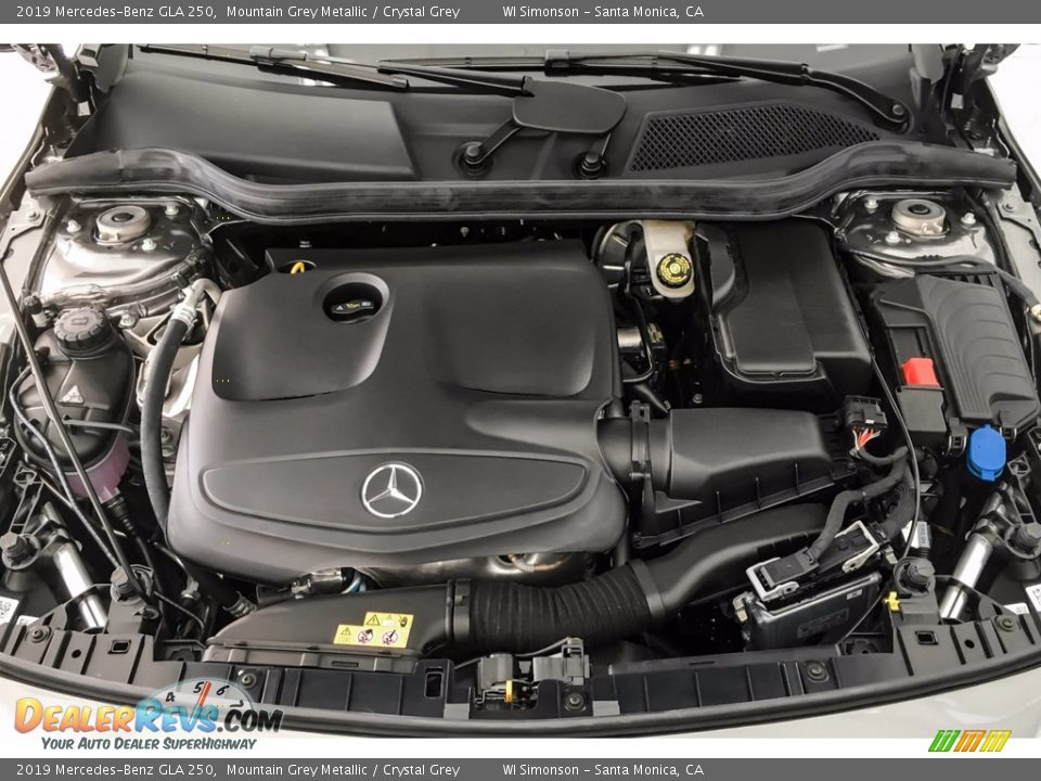 2019 Mercedes-Benz GLA 250 2.0 Liter Turbocharged DOHC 16-Valve VVT 4 Cylinder Engine Photo #8