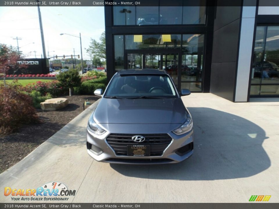 2018 Hyundai Accent SE Urban Gray / Black Photo #1