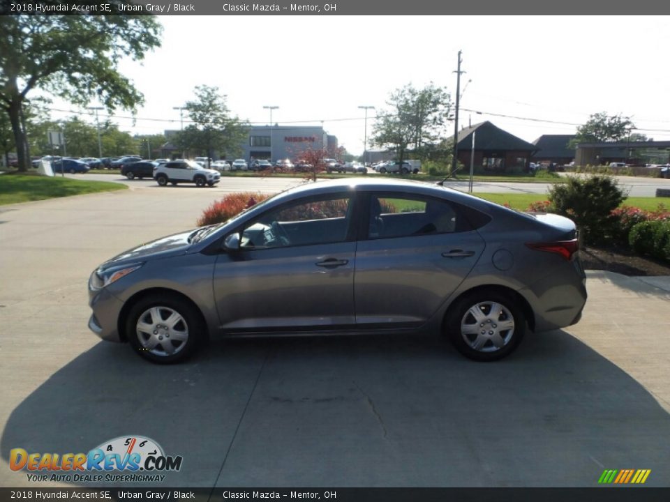2018 Hyundai Accent SE Urban Gray / Black Photo #2