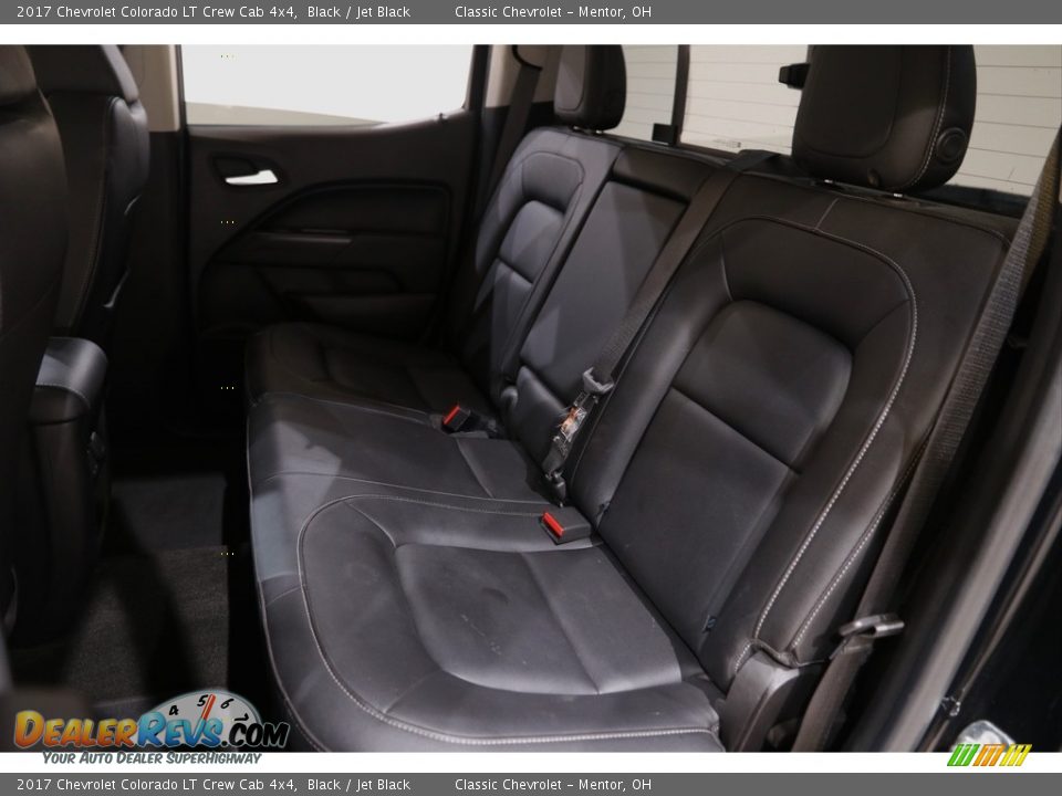 2017 Chevrolet Colorado LT Crew Cab 4x4 Black / Jet Black Photo #17