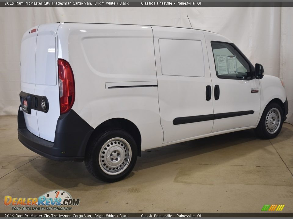 2019 Ram ProMaster City Tradesman Cargo Van Bright White / Black Photo #2