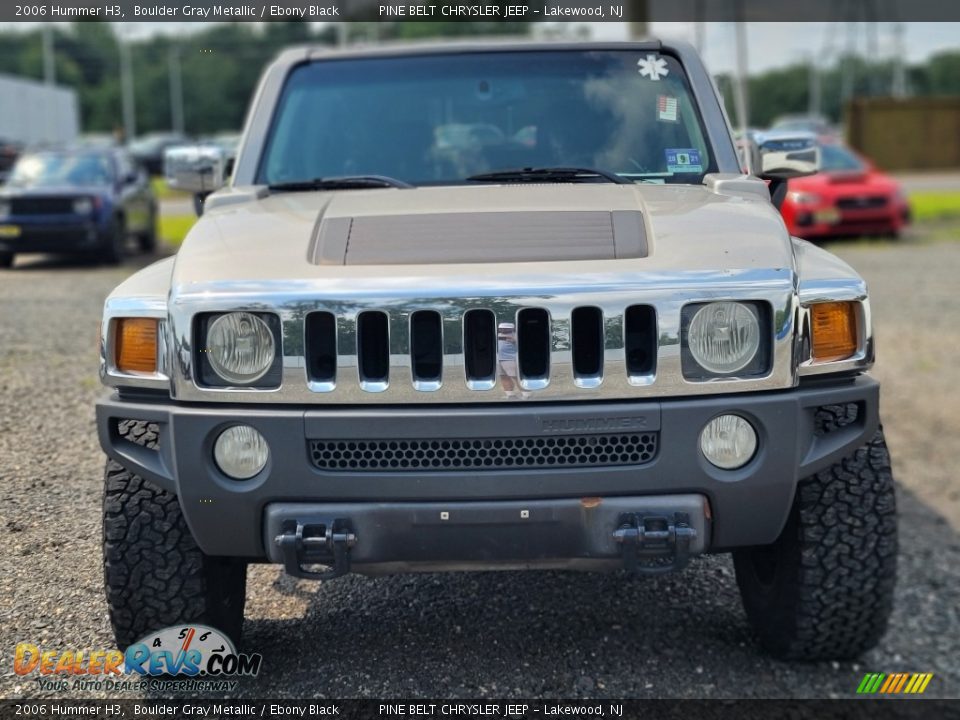 2006 Hummer H3 Boulder Gray Metallic / Ebony Black Photo #3