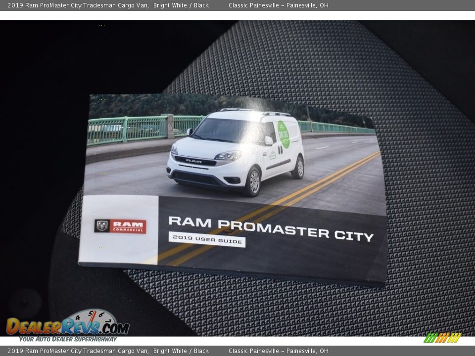 2019 Ram ProMaster City Tradesman Cargo Van Bright White / Black Photo #16