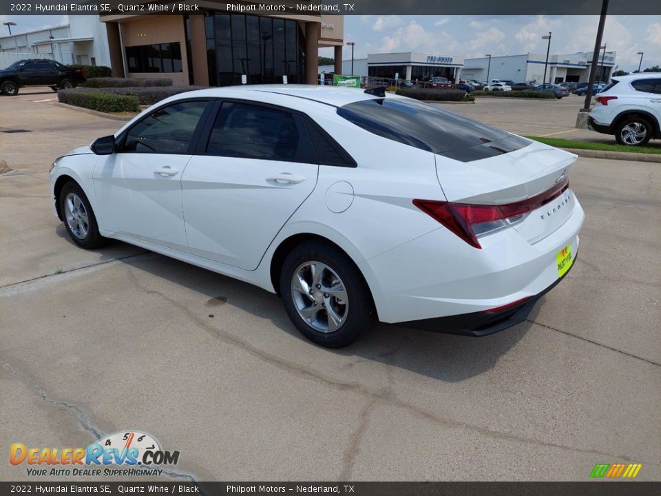 2022 Hyundai Elantra SE Quartz White / Black Photo #5