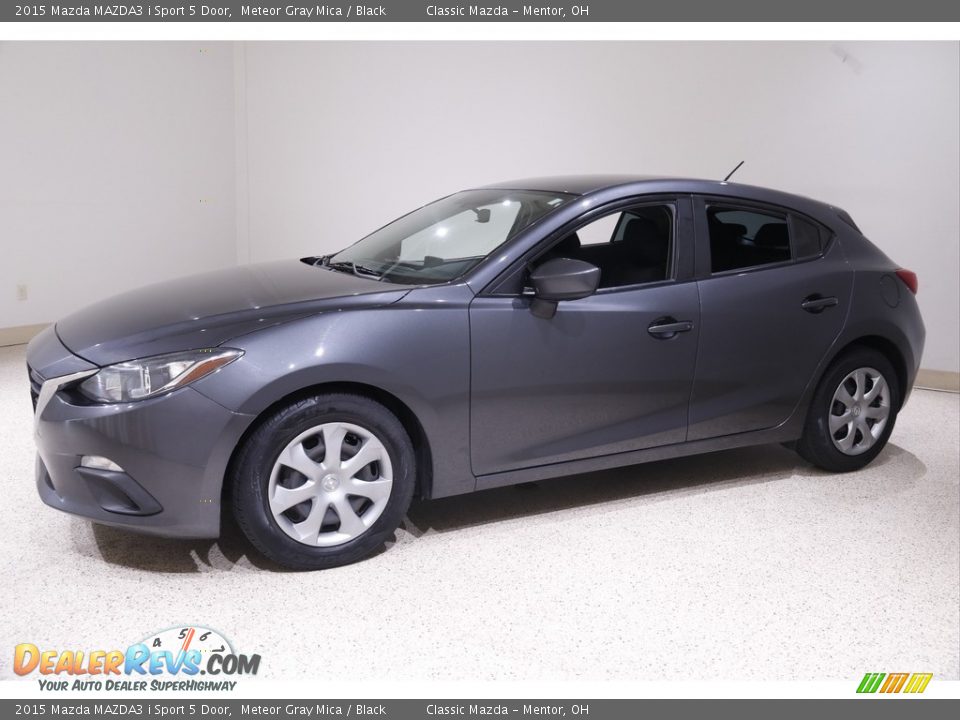 Meteor Gray Mica 2015 Mazda MAZDA3 i Sport 5 Door Photo #3