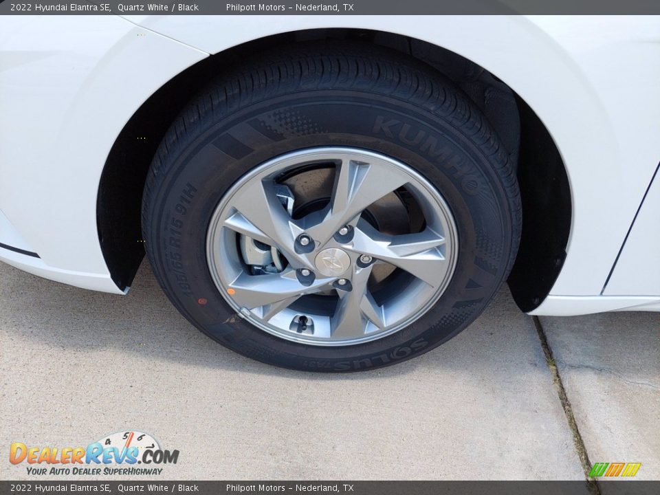 2022 Hyundai Elantra SE Quartz White / Black Photo #9