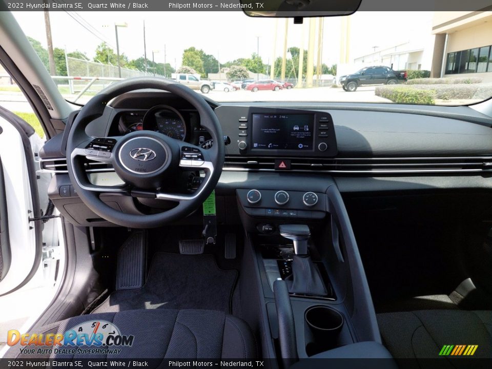 2022 Hyundai Elantra SE Quartz White / Black Photo #11