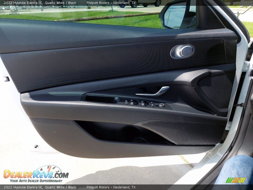 2022 Hyundai Elantra SE Quartz White / Black Photo #13