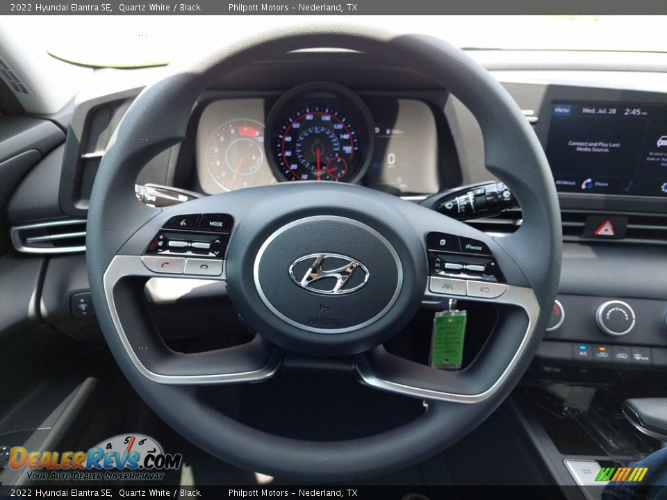 2022 Hyundai Elantra SE Quartz White / Black Photo #15