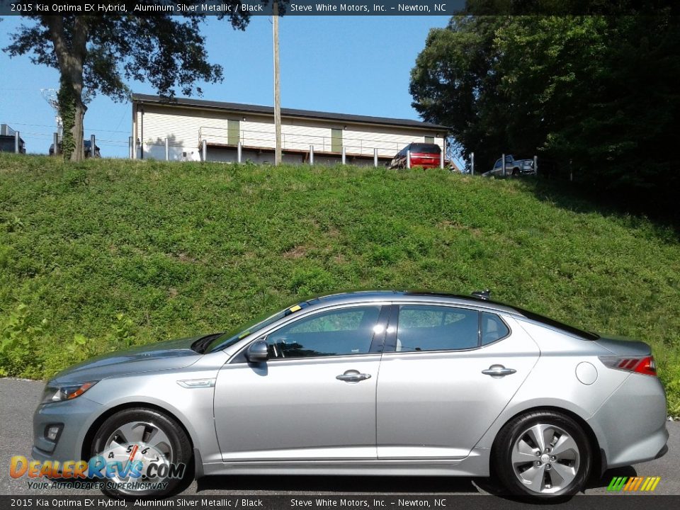 Aluminum Silver Metallic 2015 Kia Optima EX Hybrid Photo #1