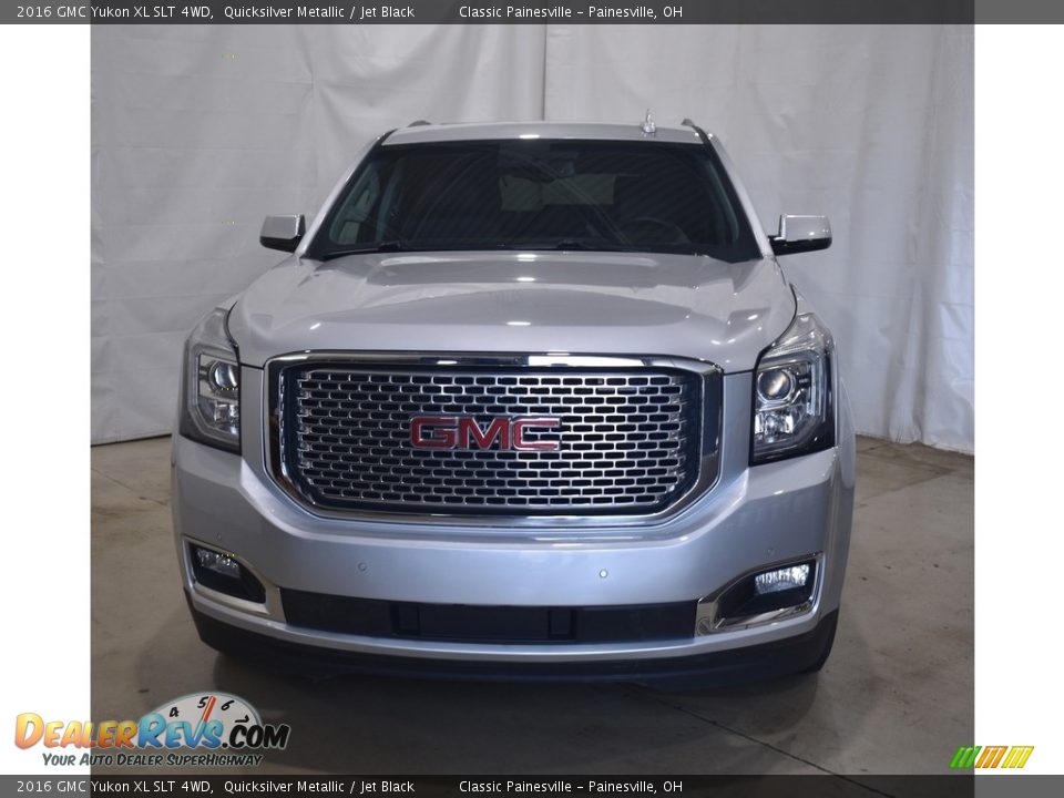 2016 GMC Yukon XL SLT 4WD Quicksilver Metallic / Jet Black Photo #4