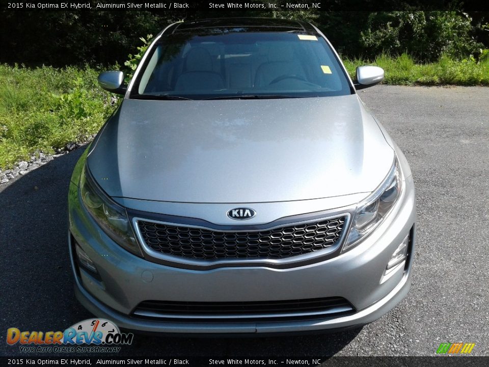 2015 Kia Optima EX Hybrid Aluminum Silver Metallic / Black Photo #3